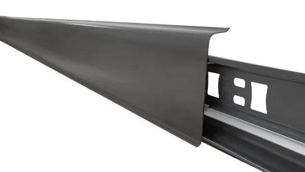 Плинтус пластиковый Arbiton INDO70 220 Чёрный матовый 2.5 м в Орске