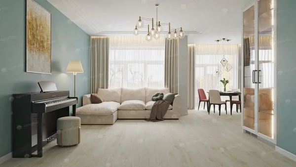 Каменно-полимерная плитка Alpine Floor Solo Модерато ECO 14-11, 3,5 мм 34 класс в Орске