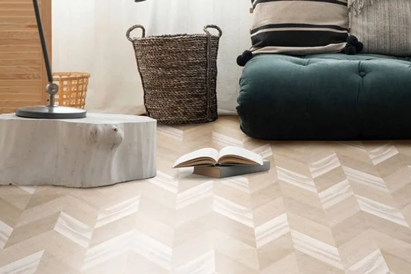 Пробковое покрытие CorkStyle Chevron Creme в Орске