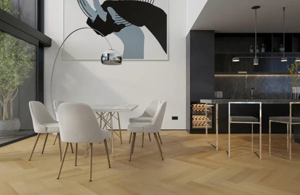 Паркетная доска Quartz Parquet Английская Ёлка Дуб Тоскана 33-407 в Орске