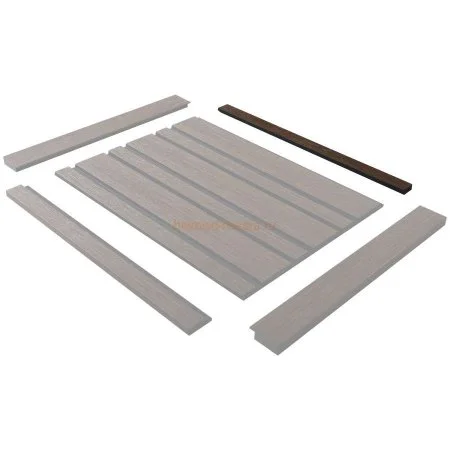 Финишный молдинг LF124B BR396K левый декорированный (31х12х2700мм) в Орске