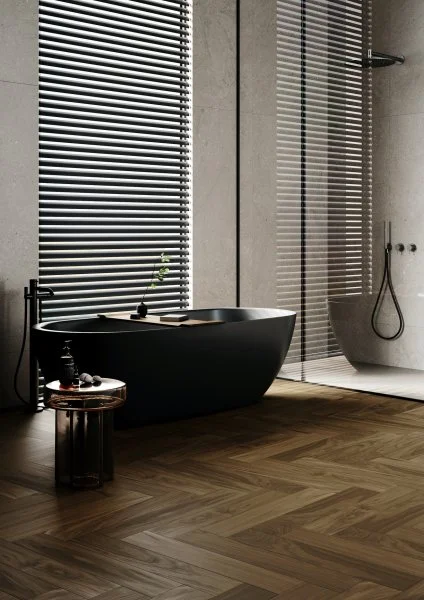 Паркетная доска Quartz Parquet Английская Ёлка Орех Американский 33-400-29 в Орске