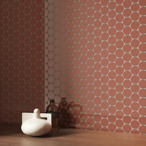 Керамогранит Italon Этернум Гласс Корал Мозаика Лаундж 26.2х30.2 (Люкс) в Орске