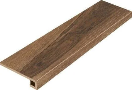 Керамогранит Italon Мезон Волнат ступень угловая правая 330*1200 в Орске