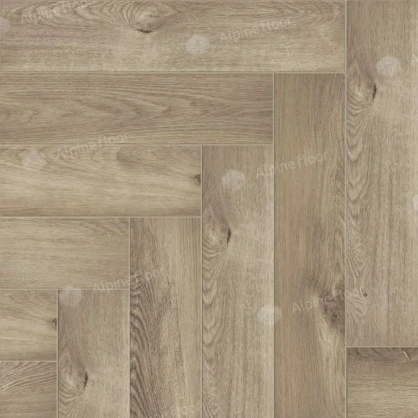 Кварц-виниловая плитка Alpine Floor Parquet Дуб Натуральный Отбеленный ЕСО 16-5 2.5 мм. 43 класс в Орске