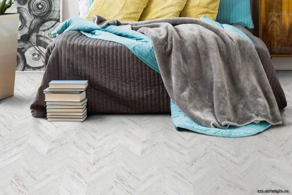 Пробковое покрытие CorkStyle Chevron White в Орске