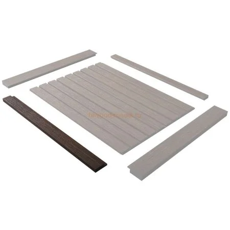 Финишный молдинг LF124A BR396 правый декорированный (42х12х2700мм) в Орске