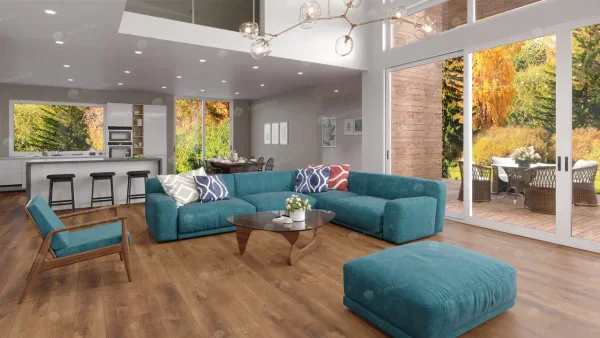 Кварц-виниловая плитка Alpine Floor Premium XL Дуб Насыщенный ЕСО 7-7, 8 мм. 43 класс в Орске