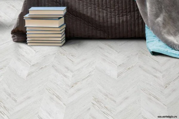 Пробковое покрытие CorkStyle Chevron White в Орске