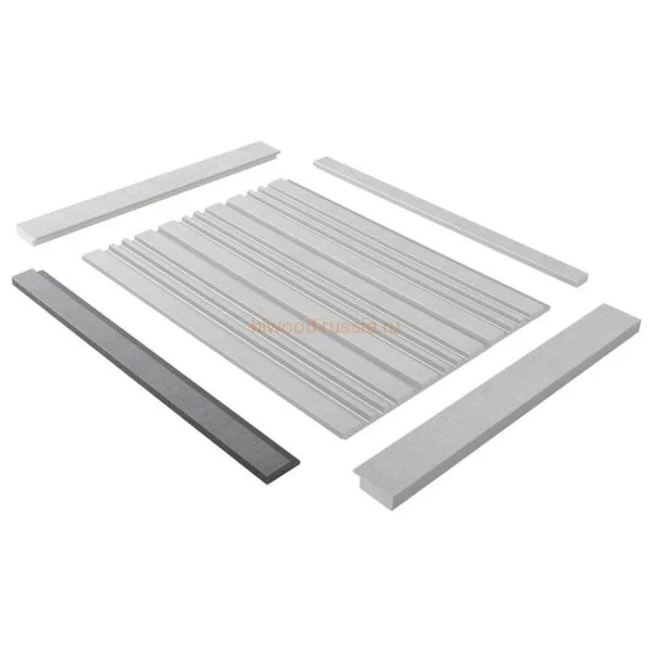 Финишный молдинг LF124A S339S правый декорированный (42х12х2700мм) в Орске