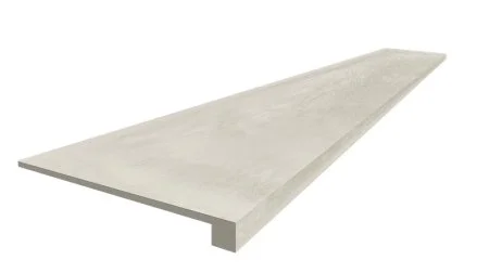 Керамогранит Coliseum Экспо Уайт Ступень фронтальная (Натуральный, 33х60) в Орске