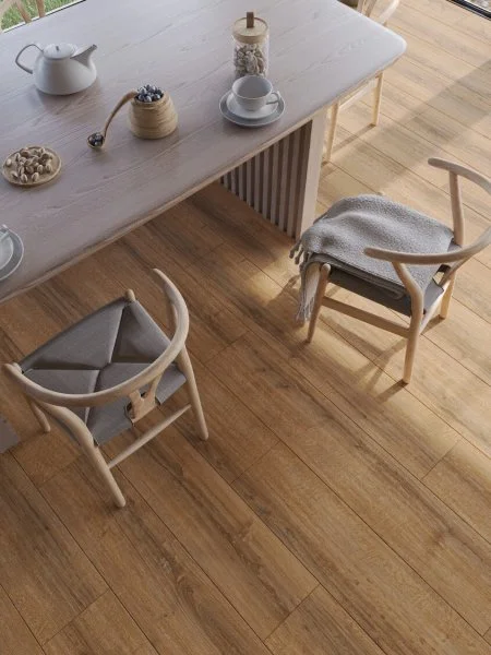 Ламинат Egger PRO 8/33 4V Large Aqua+ Дуб Шерман коньяк коричневый EPL184 в Орске