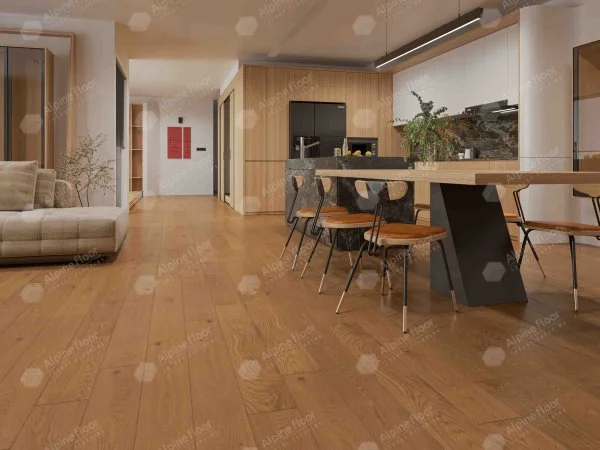 Инженерная доска Alpine Floor Villa Дуб Имбирный в Орске